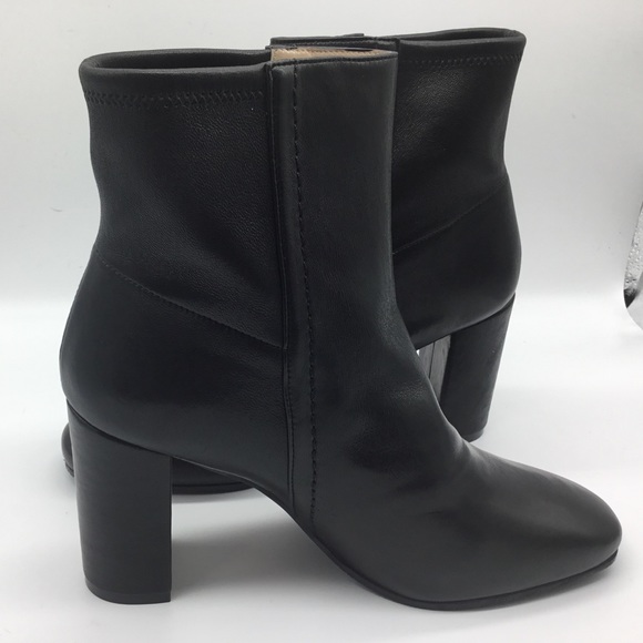 Stuart Weitzman♥️NEW♥️Solo 85 black leather size10 - Picture 2 of 5
